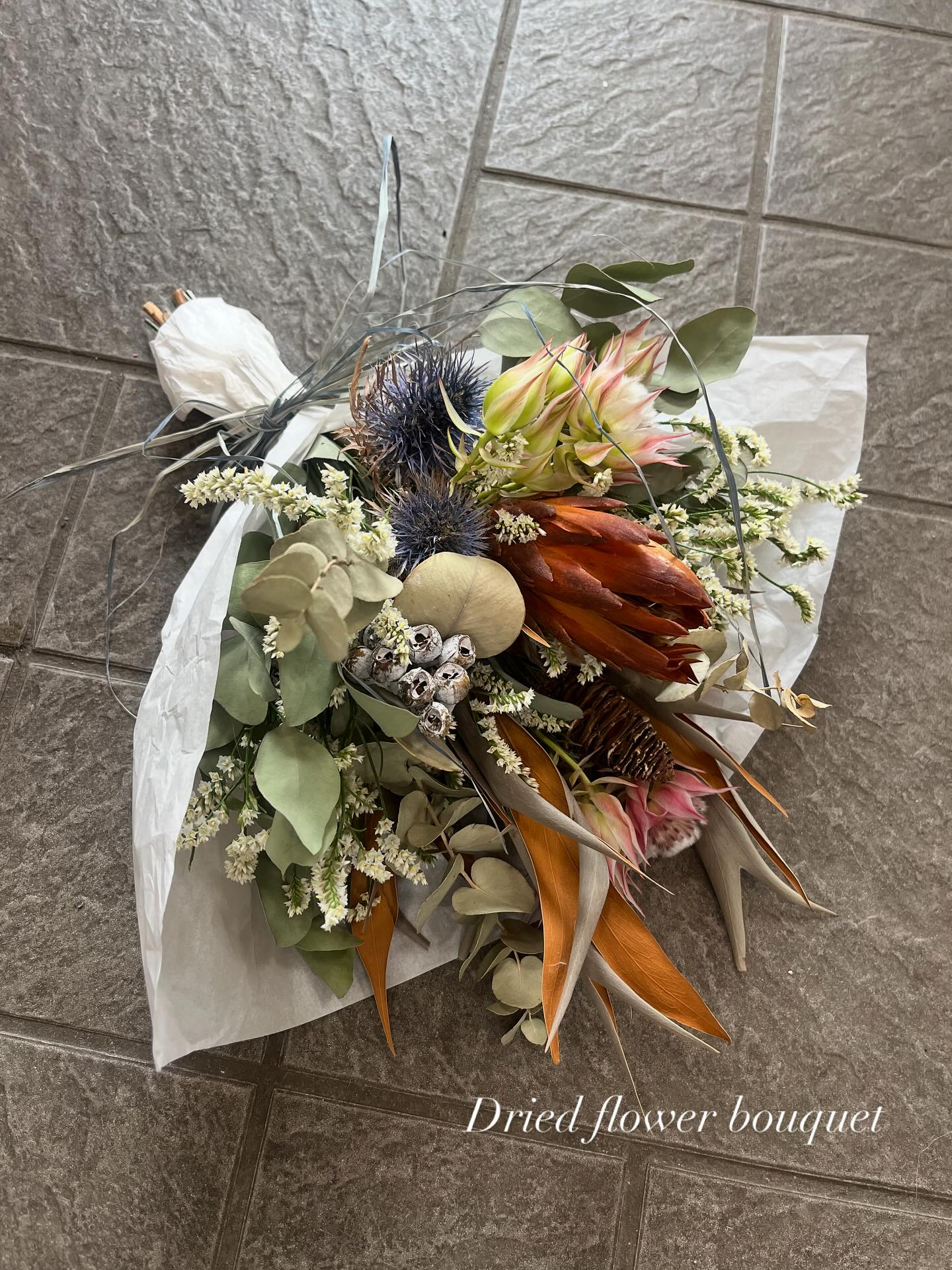 ドライフラワーブーケ