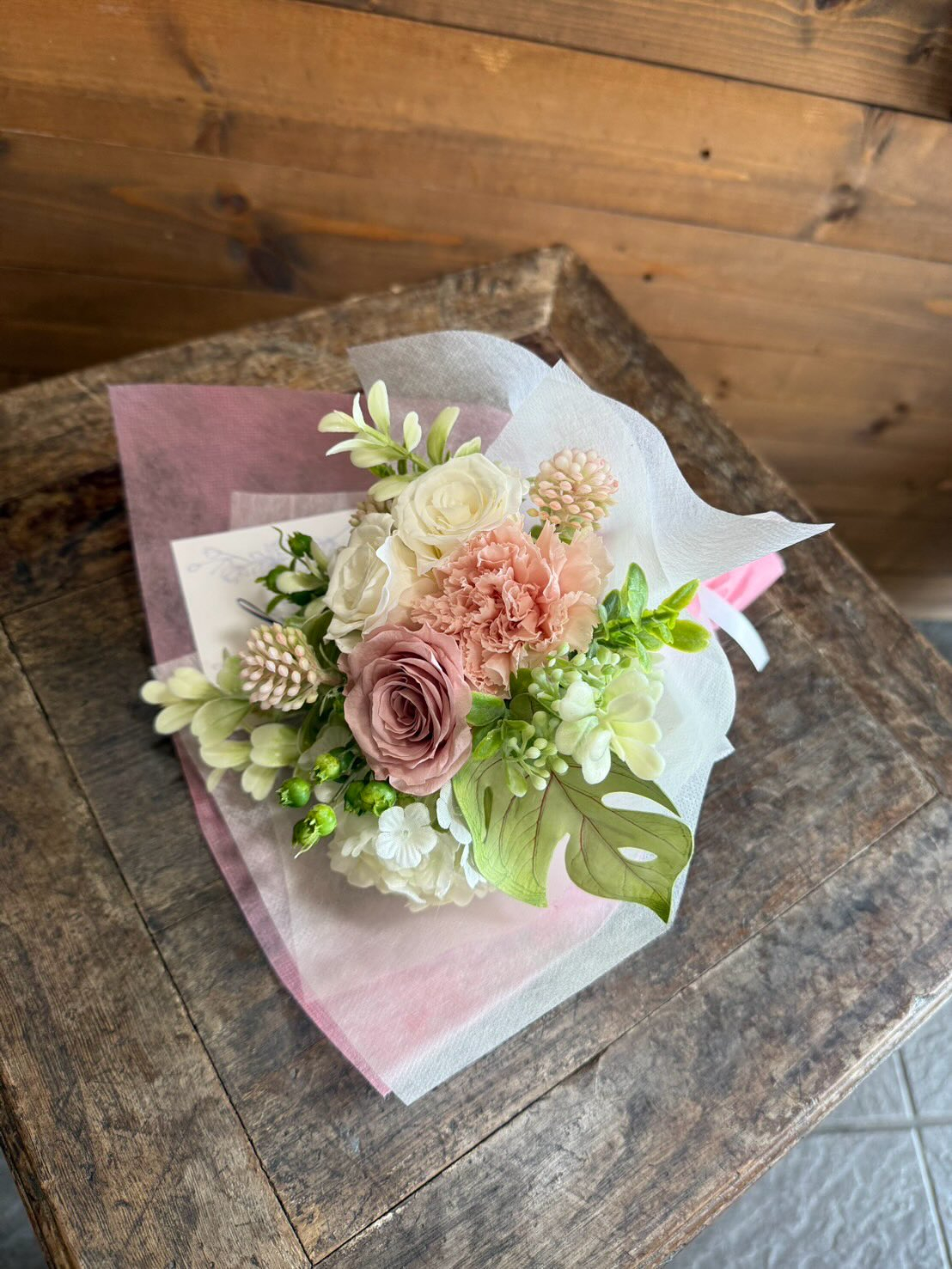 プリザーブドフラワーの花束𓂃 💐