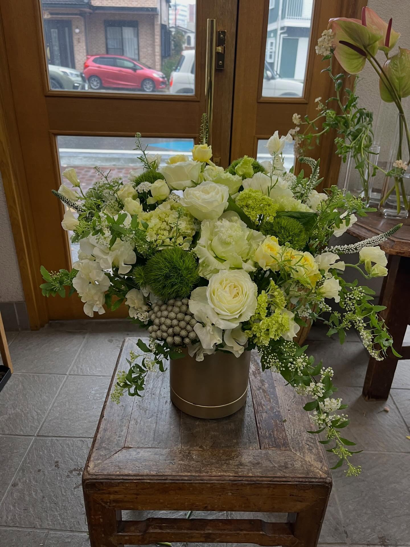 母の日アレンジメントフラワー受付始まりました