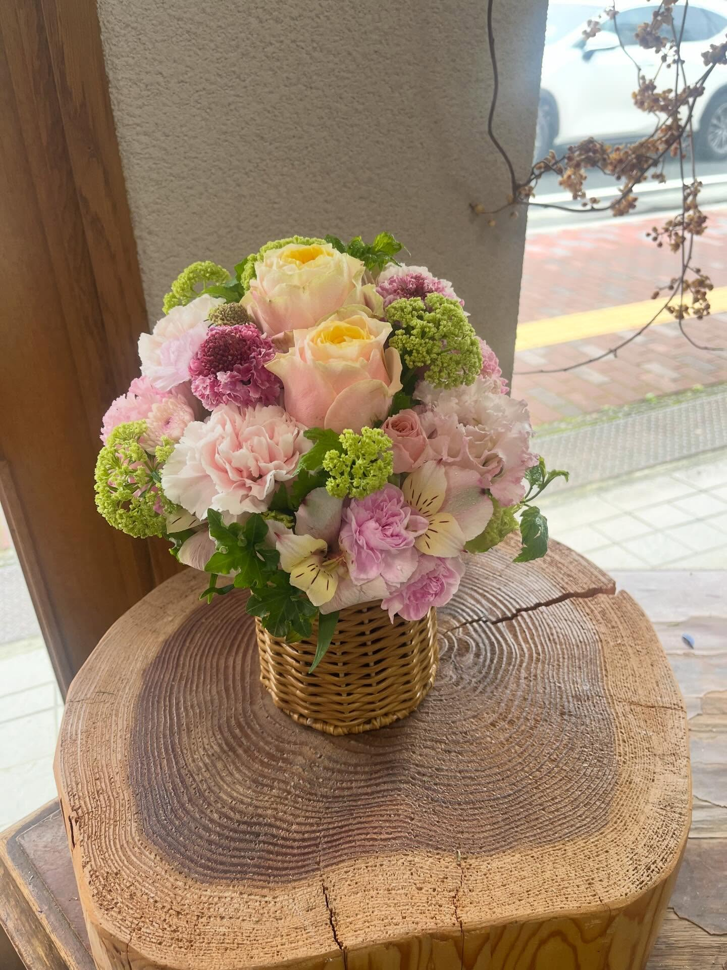 御祝アレンジメントフラワー🌿